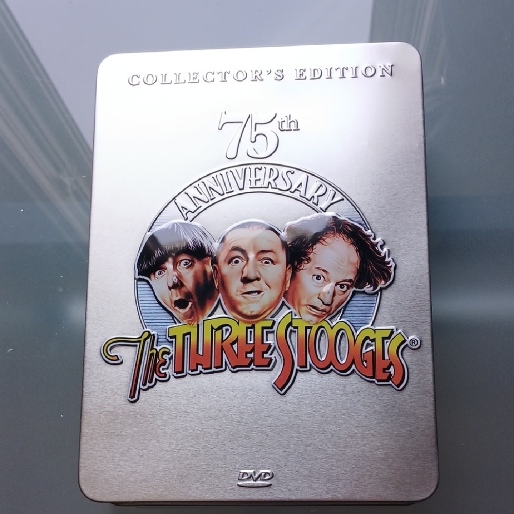 The Three Stooges 75th Anniversary Collector's Edition SteelBook - Silver